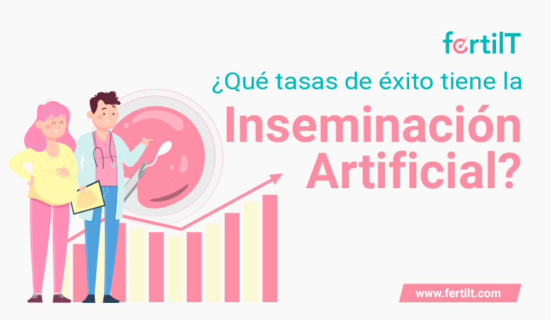 qué tasas de éxito tiene la inseminación artificial imagen de portada para artículo con mujer embarazada y médico