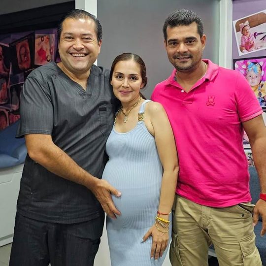 Paciente en tratamiento de Inseminación Artificial en consulta.