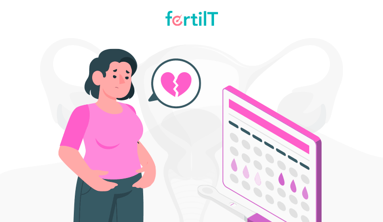 Persona con problemas para ovular normalmente